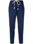 Mira Mikati Ribbon Split Trousers - Blue