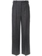Estnation High Waisted Palazzo Trousers - Nude & Neutrals