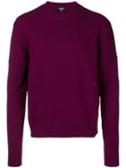 Calvin Klein 205w39nyc Funnel Neck Jumper - Purple