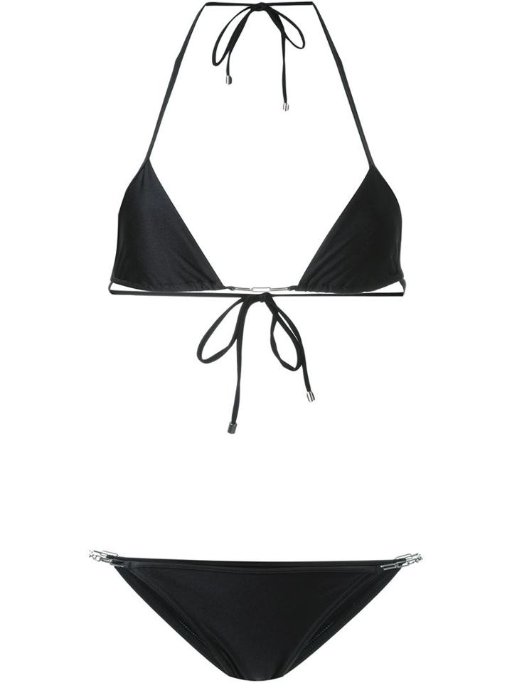 Filles A Papa 'britt' Bikini Set, Women's, Size: 2, Black, Polyamide/spandex/elastane
