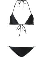 Filles A Papa 'britt' Bikini Set, Women's, Size: 2, Black, Polyamide/spandex/elastane