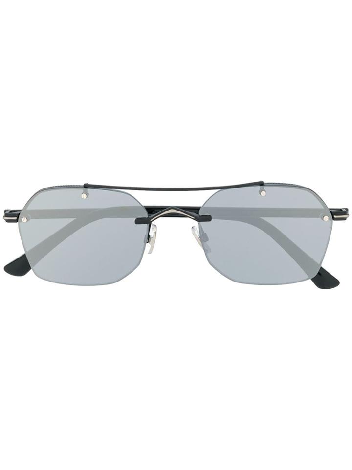 Jimmy Choo Eyewear Kit Geometric Frame Sunglasses - Black