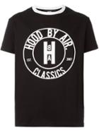 Hood By Air Logo Print T-shirt, Men's, Size: Small, Black, Cotton