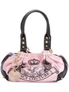 Juicy Couture Embroidered Logo Tote - Pink & Purple