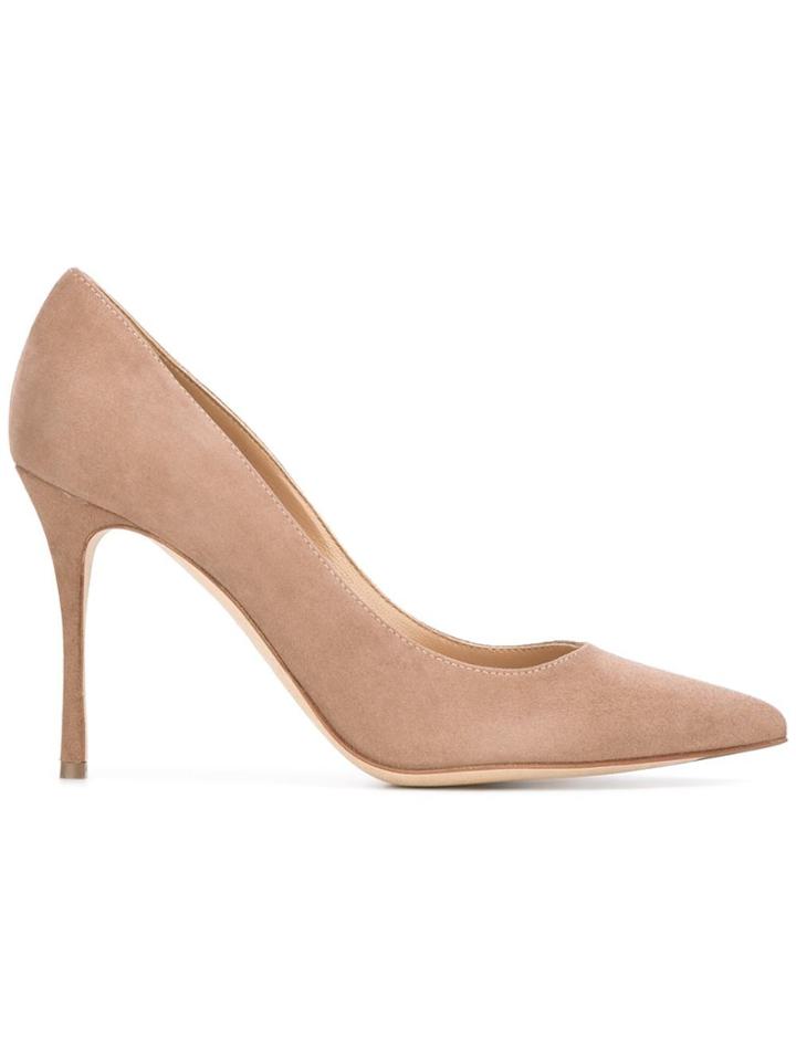 Sergio Rossi Stiletto Pumps - Nude & Neutrals