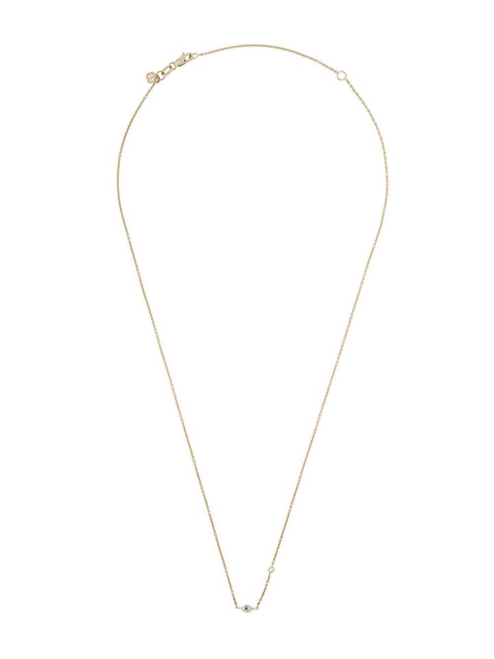 Sydney Evan Eye Pendant Necklace - Gold