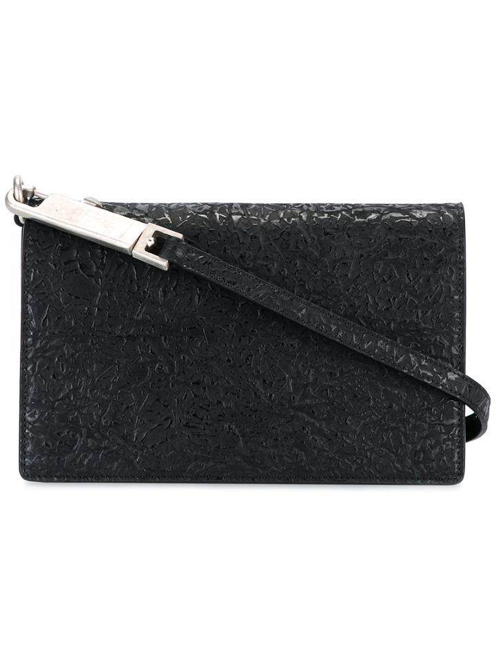 Rick Owens Rectangular Shoulder Bag, Women's, Black, Calf Leather