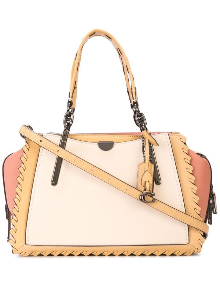 Coach Dreamer Colour-block Tote - Pink