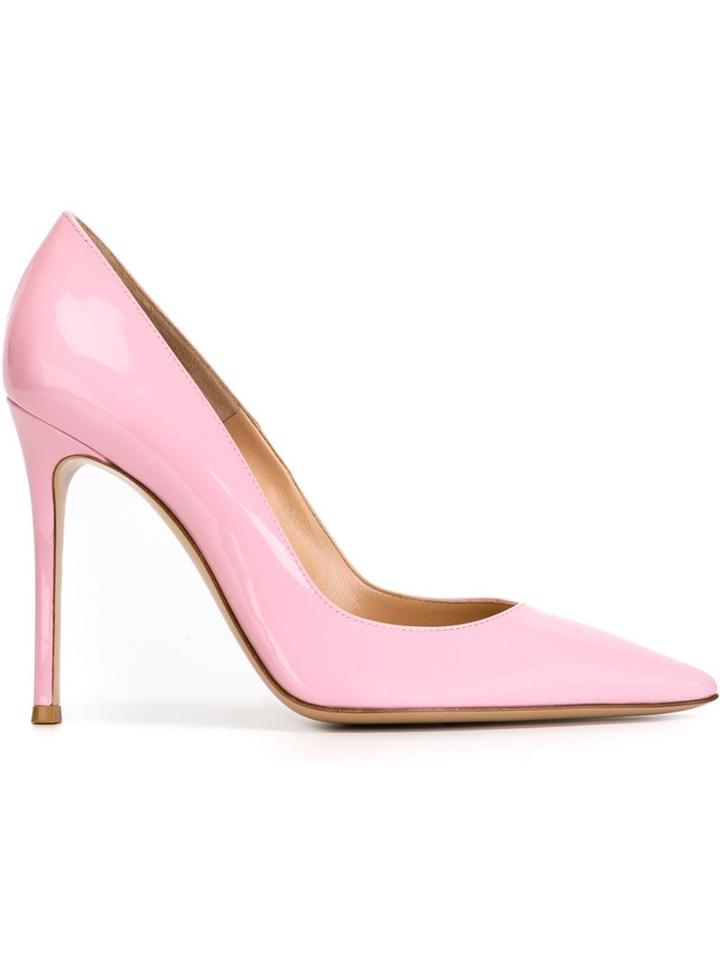 Gianvito Rossi Gianvito Pumps, Women's, Size: 39.5, Pink/purple, Leather/patent Leather