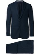 Z Zegna Two-piece Formal Suit, Men's, Size: 48, Blue, Wool/cupro