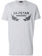 Dsquared2 - 24-7 Star T-shirt - Men - Cotton/viscose - L, Grey, Cotton/viscose