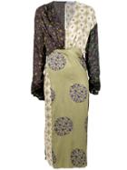 Act N&deg;1 Long-sleeved Fitted Dress - Multicolour