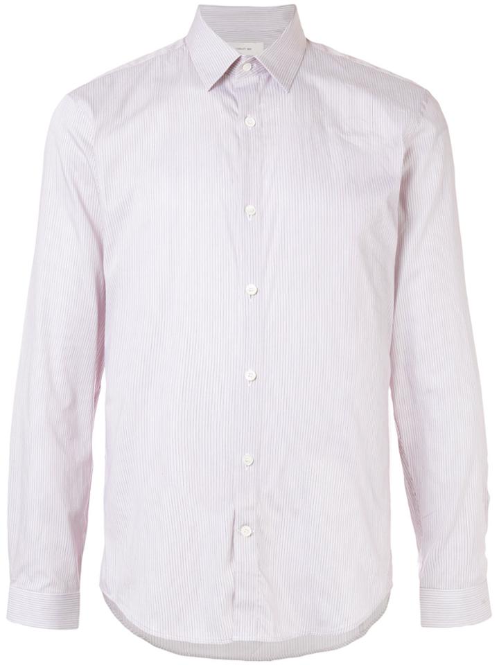 Cerruti 1881 Pinstripe Shirt - Pink & Purple