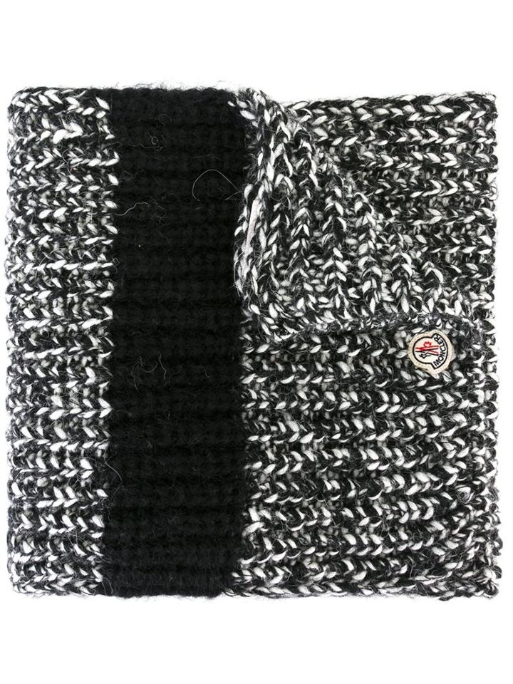Moncler Speckled Knit Scarf