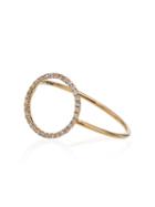 Rosa De La Cruz 18kt Yellow Gold Eternity Diamond Ring