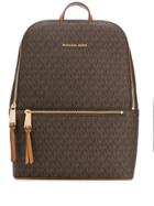 Michael Michael Kors Logo Print Backpack - Brown