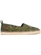 Givenchy Dollar Print Espadrilles - Green