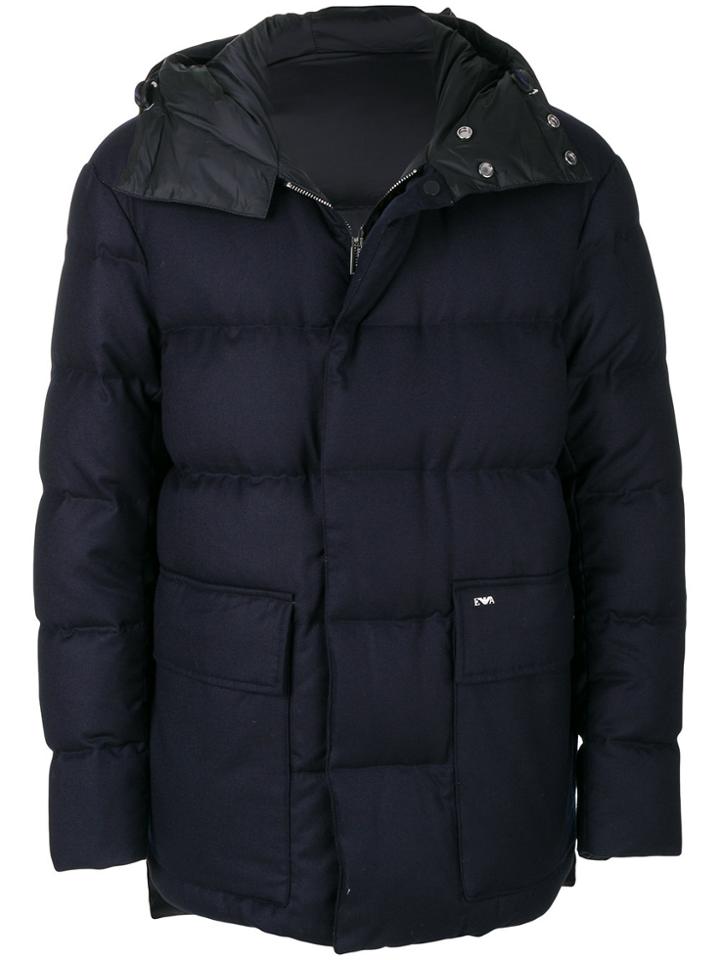 Emporio Armani Padded Jacket - Blue