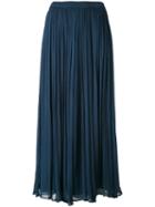 Mes Demoiselles - Pleated Skirt - Women - Viscose - 38, Blue, Viscose