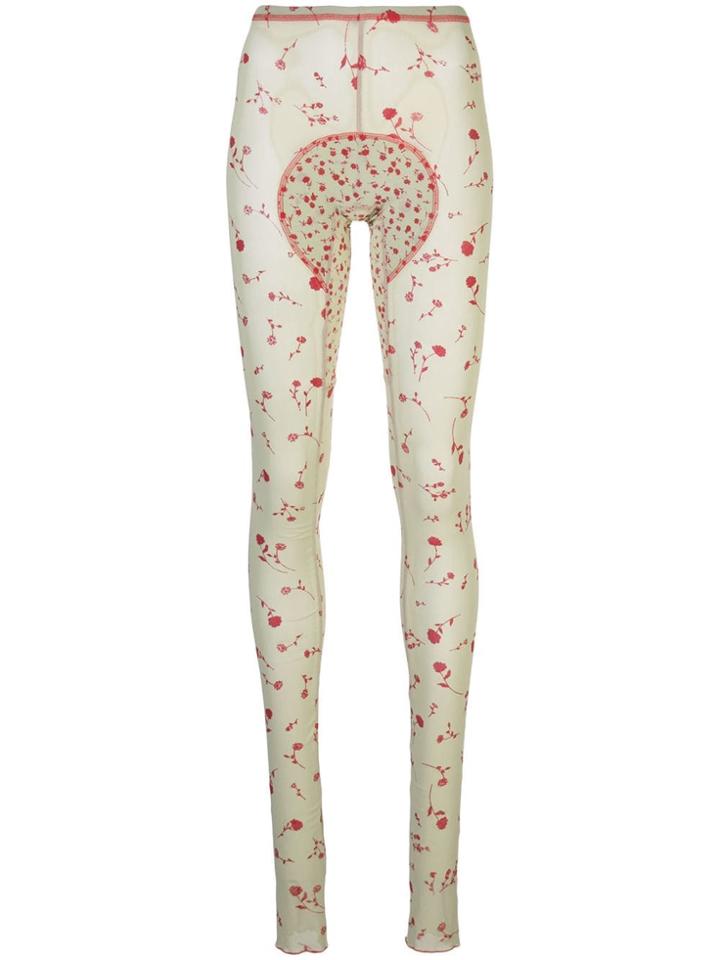 Charlotte Knowles Halcyon Tights - Green