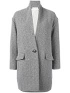 Isabel Marant Étoile 'edilon' Jacket, Women's, Size: 36, Grey, Polyester/polyamide/wool/cotton