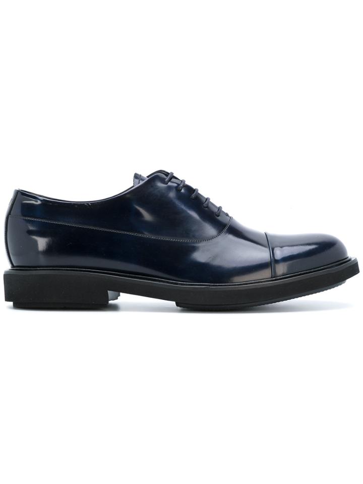 Emporio Armani Lace Up Sneakers - Blue