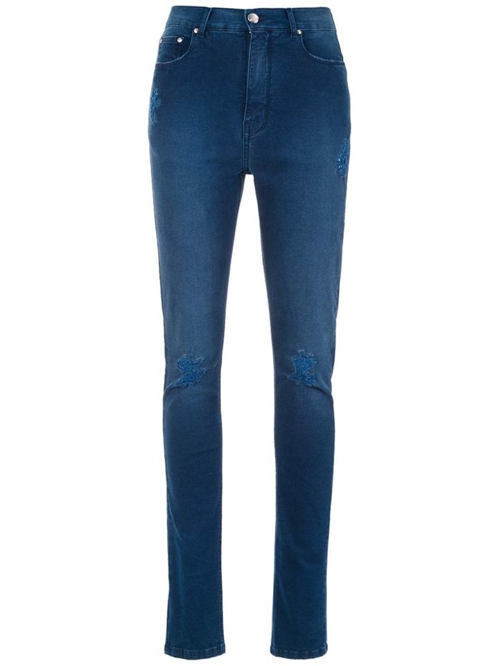 Amapô Calça Cintura Alta Kansas - Blue