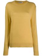 Jil Sander Crew Neck Sweater - Yellow