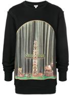 Loewe Window Totem Print Sweatshirt - Black