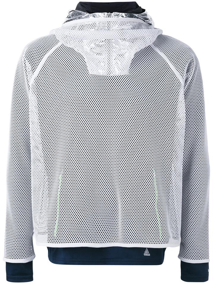 Adidas By Kolor - Mesh Layered Sweatshirt - Men - Polyamide/polyester - M, Grey, Polyamide/polyester