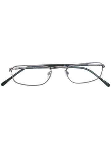 Pierre Cardin Eyewear Square-frame Glasses - Metallic