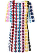 Mary Katrantzou Nennax Guipure Lace Dress, Women's, Size: 12, Cotton/nylon