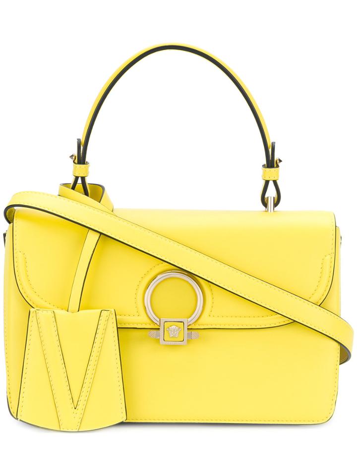 Versace Dv One Shoulder Bag - Yellow & Orange
