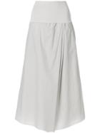 Transit Poplin Midi Skirt - Nude & Neutrals