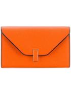 Valextra Iside Small Wallet - Orange