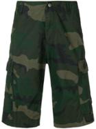 Carhartt Camouflage Print Cargo Shorts - Green