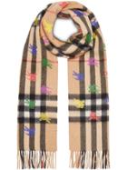Burberry The Classic Check Cashmere Scarf In Ekd Print - Brown