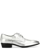 Jimmy Choo Jackson Lace-up Brogues - Silver