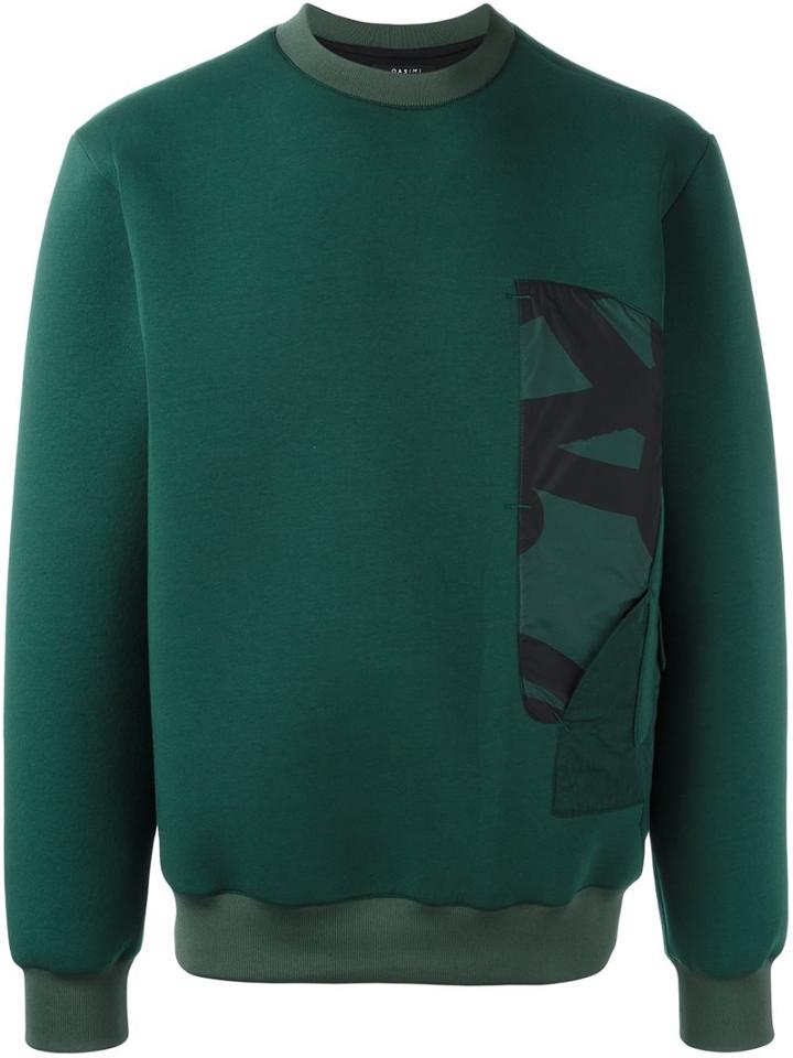 Qasimi 'herne' Sweatshirt, Men's, Size: Small, Green, Cotton/polyester/spandex/elastane/polyamide