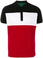 Diesel Colour Block Polo Shirt - Red