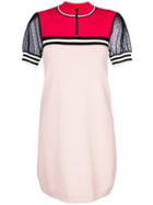 Red Valentino Block Colour Shift Dress - Pink & Purple