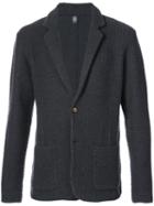 Eleventy - Blazer Design One Button Cardigan - Men - Virgin Wool - M, Grey, Virgin Wool