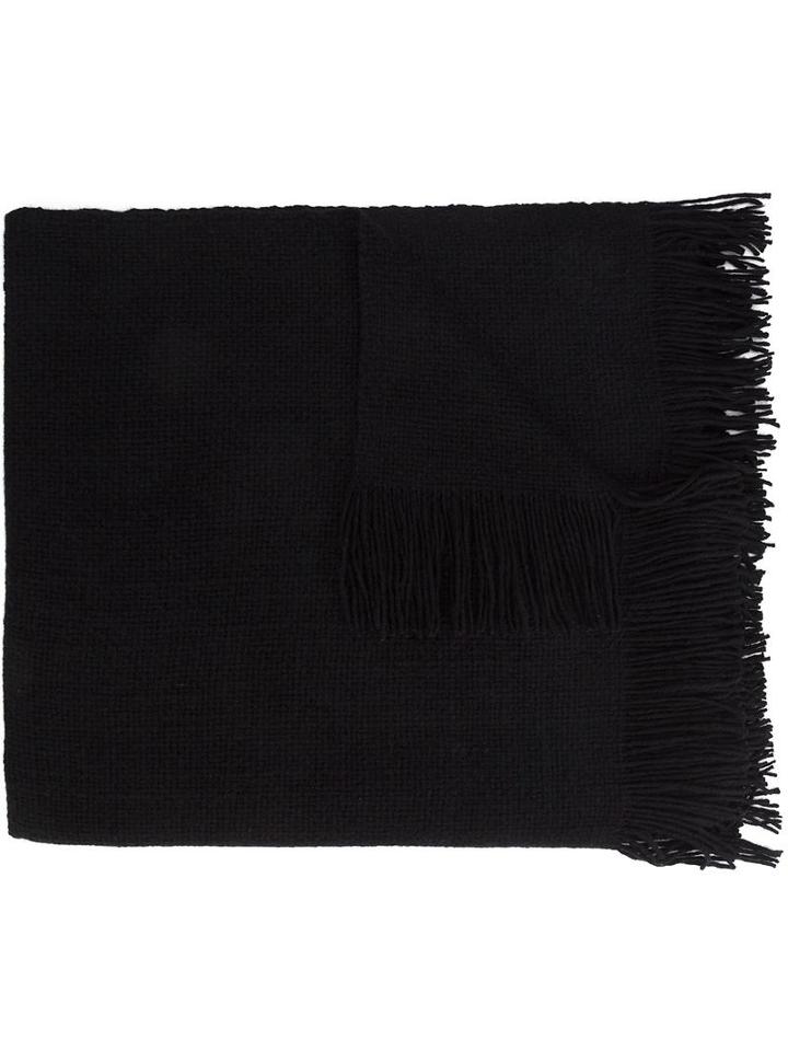 Denis Colomb - 'mongolia' Nubby Shawl - Unisex - Yak - One Size, Blue, Yak