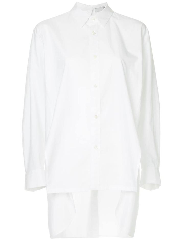 Ujoh Buttoned Back Shirt - White
