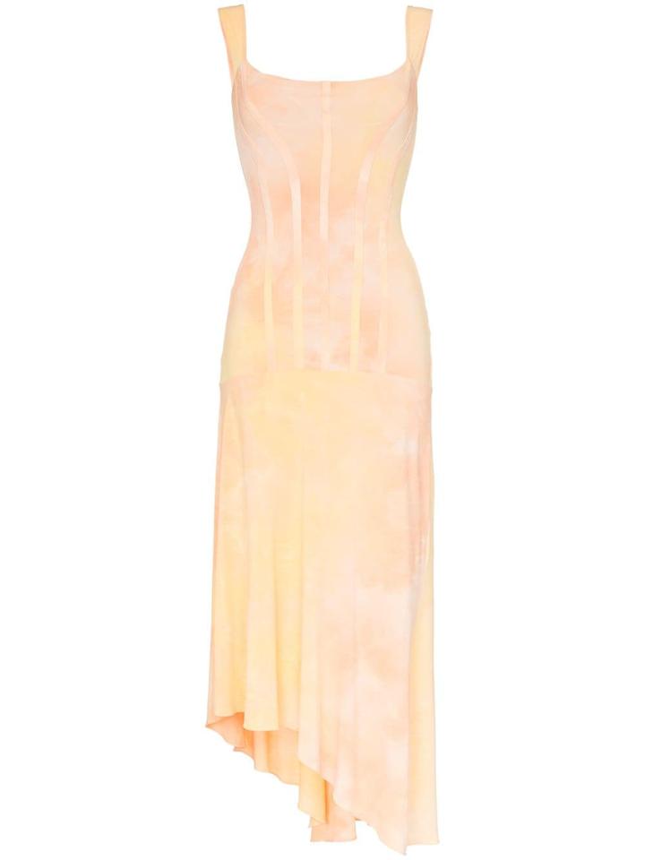 Ellery Odilon Off-shoulder Midi-dress - Orange