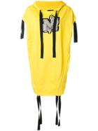 Marco Bologna Embellished Logo Hoodie - Yellow & Orange