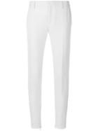 Saint Laurent Tailored Fitted Trousers - White
