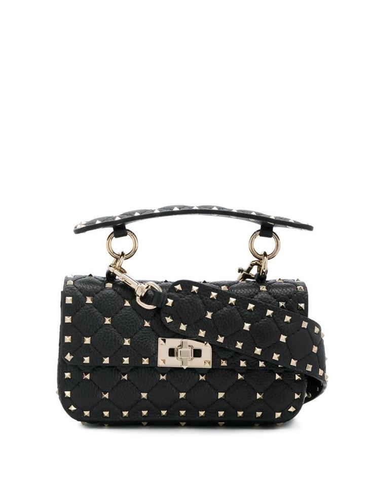 Valentino Valentino Garavani Small Spike Bag - Black