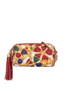 Chanel Pre-owned Bijou Print Fringe Chain Shoulder Bag - Multicolour