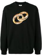 Kenzo Logo Wedding Ring Sweatshirt - Black